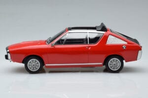 Renault 17 Gordini Decouvrable Piros Norev 1:18 185371 Fém – 3. kép a 6-ből