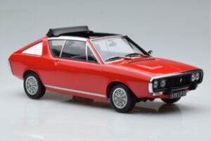 Renault 17 Gordini Decouvrable Piros Norev 1:18 185371 Fém – 4. kép a 6-ből