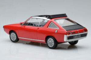 Renault 17 Gordini Decouvrable Piros Norev 1:18 185371 Fém – 5. kép a 6-ből