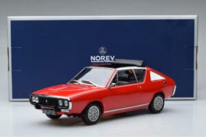 Renault 17 Gordini Decouvrable Piros Norev 1:18 185371 Fém – 6. kép a 6-ből