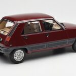 Renault 5 GTL Bordeaux Piros Otto 1:18 OT1059 - image 2 of 6