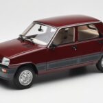 Renault 5 GTL Bordeaux Piros Otto 1:18 OT1059