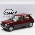 Renault 5 GTL Bordeaux Piros Otto 1:18 OT1059 - image 6 of 6