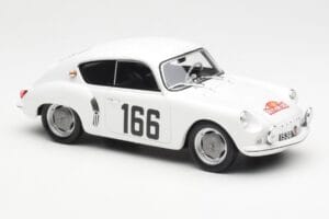 Alpine A106 #166 F. Jacques / R. Jacques Rally Monte Carlo 1960 Otto 1:18 OT543 Gyanta – 4. kép a 6-ből