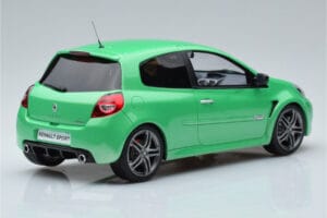 Renault Clio 3 RS Zöld Otto 1:18 OT900 Gyanta – 2. kép a 6-ből