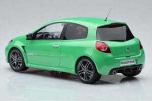 Renault Clio 3 RS Zöld Otto 1:18 OT900 Gyanta – 5. kép a 6-ből