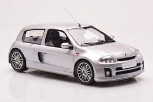 Renault Clio V6 Phase 1 Ezüst Otto 1:18 OT1034 Gyanta – 4. kép a 6-ből