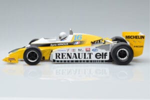 Renault RS10 Elf #16 R. Arnoux British GP 1979 MCG 1:18 MCG18617F Fém – 3. kép a 6-ből