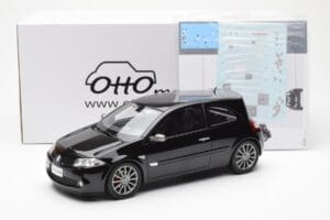 Renault Megane 2 RS Phase 2 Fekete Otto 1:18 OT1054 Gyanta – 6. kép a 6-ből