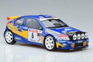 Renault Megane Maxi #6 S. Loeb / D. Elena Rallye Mont Blanc 2000 Otto 1:18 OT960 Gyanta – 4. kép a 6-ből