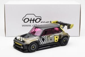 Renault R5 Turbo 3E Fekete Otto 1:18 OT447 Gyanta – 6. kép a 6-ből