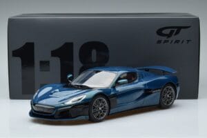 Rimac Nevera Kék GT Spirit 1:18 GT405 Gyanta – 6. kép a 6-ből