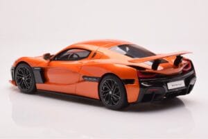Rimac Nevera Narancssárga GT Spirit 1:18 GT880 Gyanta – 5. kép a 6-ből