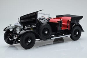 Rolls-Royce Phantom I Kabrió Fekete Kyosho 1:18 08931BK Fém – 2. kép a 8-ből