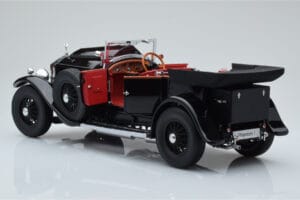 Rolls-Royce Phantom I Kabrió Fekete Kyosho 1:18 08931BK Fém – 5. kép a 8-ből