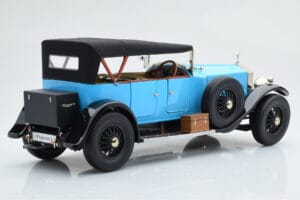 Rolls-Royce Phantom I Kabrió Kék Kyosho 1:18 08931LB Fém – 3. kép a 9-ből