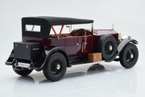 Rolls-Royce Phantom I Kabrió Bordó Piros Kyosho 1:18 08931R Fém – 3. kép a 10-ből