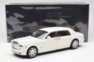 Rolls-Royce Phantom VII EWB English Fehér Kyosho 1:18 08841EW2 Fém – 8. kép a 8-ből