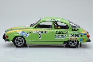 Saab 96 V4 #2 S. Blomqvist / H. Sylvan Rally Sweden 1976 IXO 1:18 18RMC085B Fém – 3. kép a 6-ből
