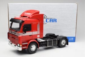 Scania 143M 470 Topline Piros MCG 1:18 MCG18142 Fém – 8. kép a 8-ből