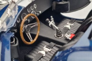 Shelby Cobra 427 S/C Sötétkék Kyosho 1:18 08048DBL Fém – 7. kép a 9-ből