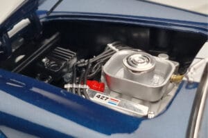 Shelby Cobra 427 S/C Sötétkék Kyosho 1:18 08048DBL Fém – 8. kép a 9-ből