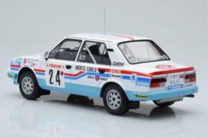 Skoda 130 L Night Version #24 J. Augland Rally Monte Carlo 1987 IXO 1:18 18RMC156 Fém – 5. kép a 6-ből