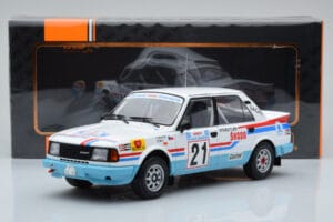 Skoda 130 LR #21 L. Krecek / B. Motl Rally Acropolis 1986 IXO 1:18 18RMC157A Fém – 6. kép a 6-ből