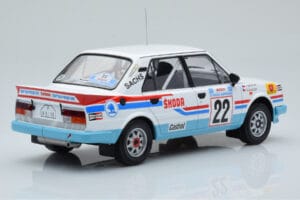 Skoda 130 LR #22 S. Kvaizar / J. Janecek Rally Acropolis 1986 IXO 1:18 18RMC157B Fém – 2. kép a 6-ből
