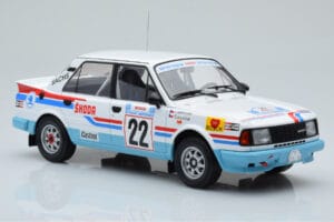 Skoda 130 LR #22 S. Kvaizar / J. Janecek Rally Acropolis 1986 IXO 1:18 18RMC157B Fém – 4. kép a 6-ből