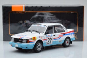 Skoda 130 LR #22 S. Kvaizar / J. Janecek Rally Acropolis 1986 IXO 1:18 18RMC157B Fém – 6. kép a 6-ből