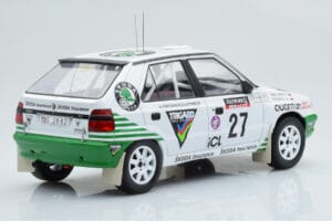 Skoda Felicia #27 P. Sibera / P. Gross Rally RAC Lombard 1995 IXO 1:18 18RMC148 Fém – 2. kép a 6-ből