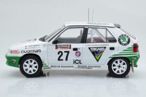 Skoda Felicia #27 P. Sibera / P. Gross Rally RAC Lombard 1995 IXO 1:18 18RMC148 Fém – 3. kép a 6-ből