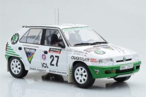 Skoda Felicia #27 P. Sibera / P. Gross Rally RAC Lombard 1995 IXO 1:18 18RMC148 Fém – 4. kép a 6-ből