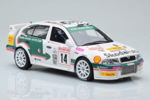 Skoda Octavia WRC #14 D. Auriol / D. Giraudet Rally Monte Carlo 2003 Otto 1:18 OT431 Gyanta – 4. kép a 6-ből