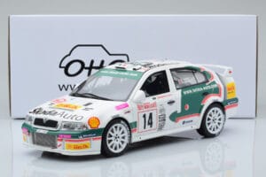 Skoda Octavia WRC #14 D. Auriol / D. Giraudet Rally Monte Carlo 2003 Otto 1:18 OT431 Gyanta – 6. kép a 6-ből
