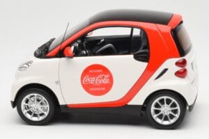 Smart Fortwo 451 Coca-Cola Minichamps 1:18 150036301 Fém – 4. kép a 8-ből