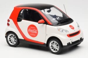 Smart Fortwo 451 Coca-Cola Minichamps 1:18 150036301 Fém – 6. kép a 8-ből