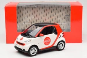 Smart Fortwo 451 Coca-Cola Minichamps 1:18 150036301 Fém – 8. kép a 8-ből