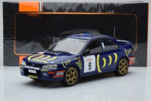 Subaru Impreza 555 #6 P. Liatti / C. Cassina Tour de Corse 1995 IXO 1:18 18RMC063C Fém – 6. kép a 6-ből