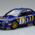 Subaru Impreza #5 C. Sainz / L. Moya 2nd Place Rally Monte Carlo 1995 Kyosho 1:18