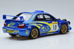 Subaru Impreza WRC #10 T. Makinen / K. Lindstrom Rally Monte Carlo Night Version 2002 Otto 1:18 OT784 Gyanta – 2. kép a 6-ből