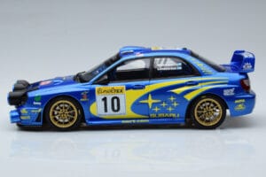 Subaru Impreza WRC #10 T. Makinen / K. Lindstrom Rally Monte Carlo Night Version 2002 Otto 1:18 OT784 Gyanta – 3. kép a 6-ből