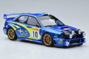 Subaru Impreza WRC #10 T. Makinen / K. Lindstrom Rally Monte Carlo Night Version 2002 Otto 1:18 OT784 Gyanta – 4. kép a 6-ből