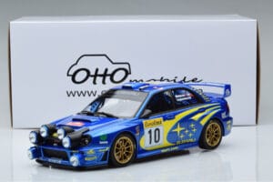 Subaru Impreza WRC #10 T. Makinen / K. Lindstrom Rally Monte Carlo Night Version 2002 Otto 1:18 OT784 Gyanta – 6. kép a 6-ből