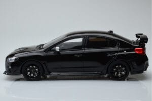 Subaru Impreza WRX STI Nurburgring Challenge Package Fekete Kyosho 1:18 KSR18021BK Gyanta – 3. kép a 6-ből