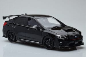 Subaru Impreza WRX STI Nurburgring Challenge Package Fekete Kyosho 1:18 KSR18021BK Gyanta – 4. kép a 6-ből