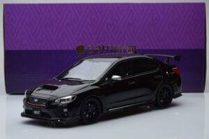 Subaru Impreza WRX STI Nurburgring Challenge Package Fekete Kyosho 1:18 KSR18021BK Gyanta – 6. kép a 6-ből
