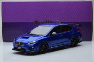 Subaru Impreza WRX STI Nurburgring Challenge Package Kék Kyosho 1:18 KSR18021BL Gyanta – 5. kép a 5-ből
