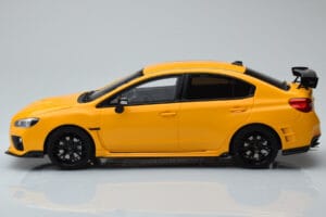 Subaru Impreza WRX STI Nurburgring Challenge Package Sárga Kyosho 1:18 KSR18021Y Gyanta – 3. kép a 5-ből